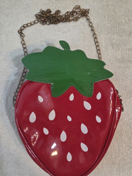 Handbags - Strawberry Novelty Crossbody Bag Kawaii Cottagecore Y2K